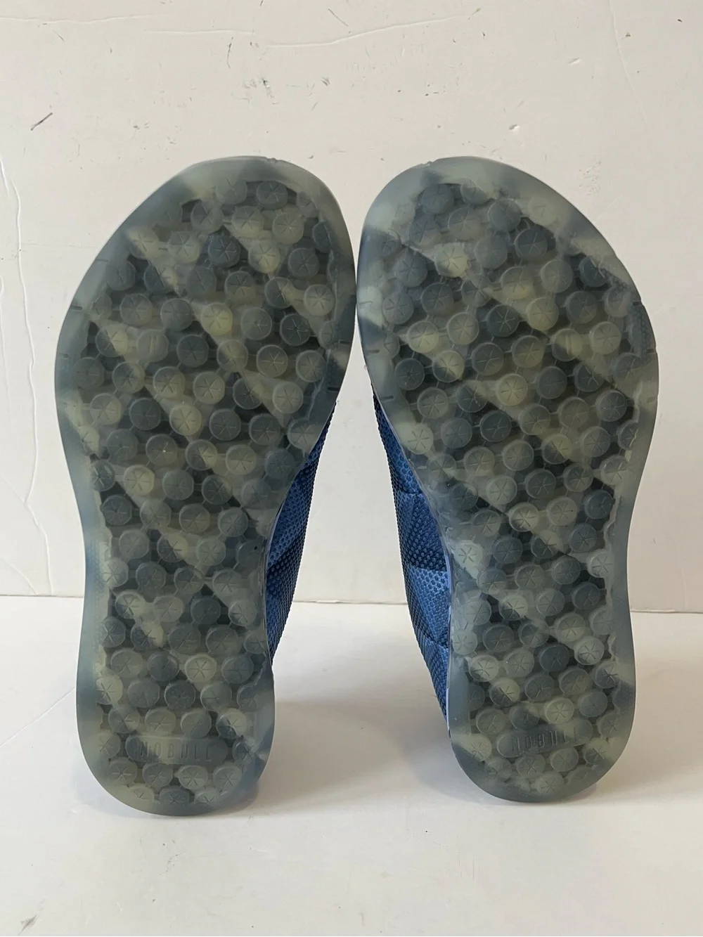 NOBULL Navy blue geometric athletic trainer Sneakers size men5.5/women7